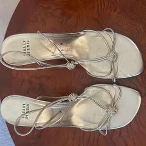 ❤️ Stuart Weitzman light gold  Strappy Women's Sandals